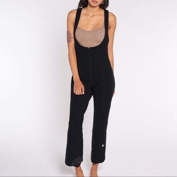 Obermeyer | Ski Snow Wool Blend Bib Overall Jumpsuit - Picture 2 of 5